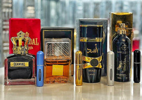 Kit 4 Perfumes: Asad, Khamrah, Tonka, Scandal, Perfumero